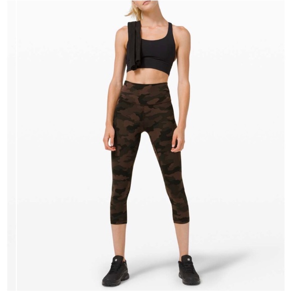 Lululemon Wunder Train High-Rise Crop 21"
Camo Brown Leggings W6BFBS 2020 Size 4 - Picture 15 of 15